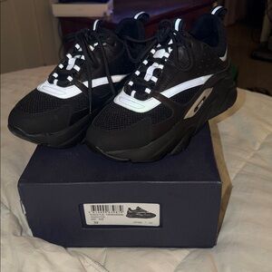 Dior Black and White Men's Sneakers